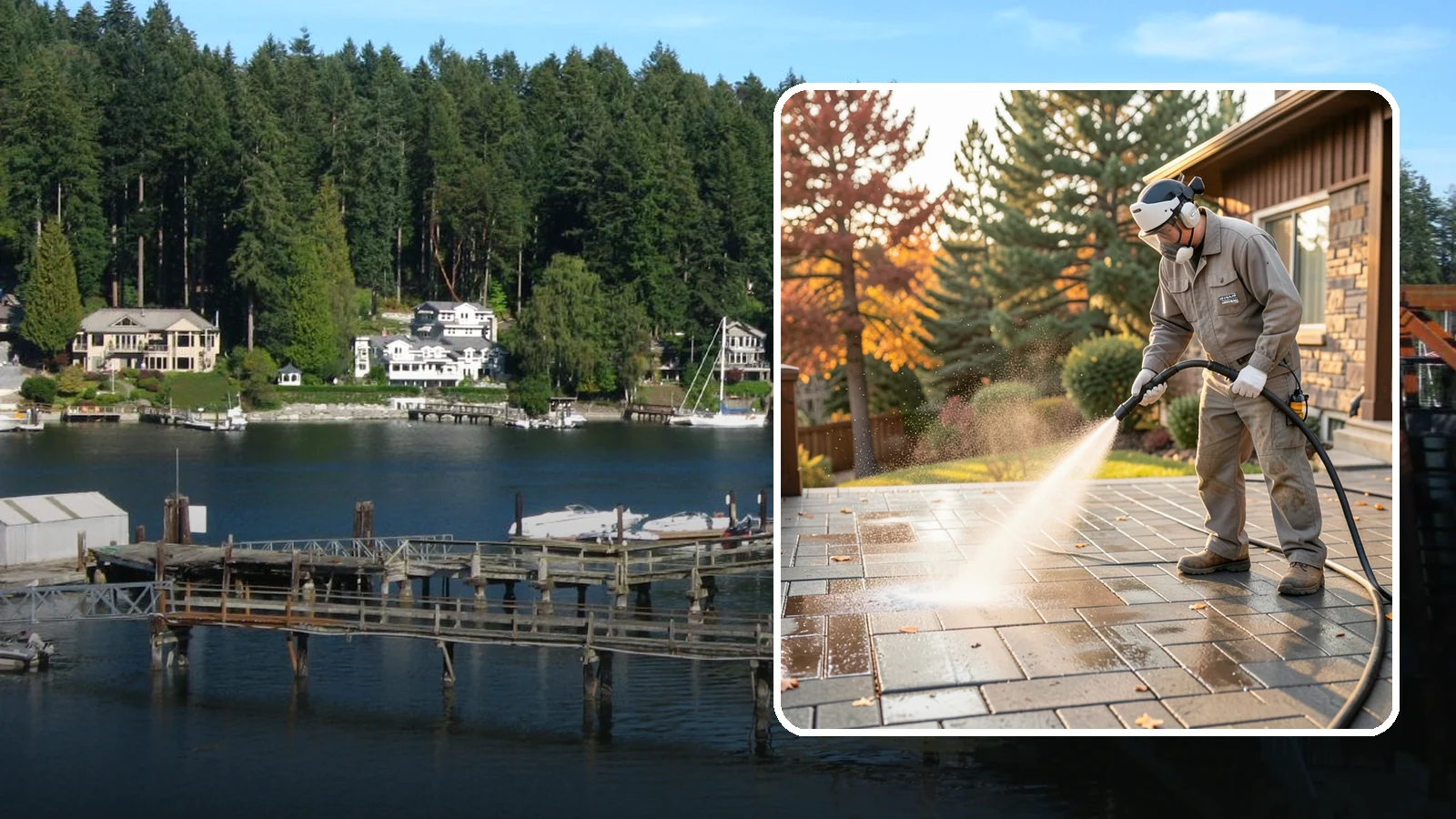Masonry Restoration Cleaning in Gig Harbor, Pierce County, WA - Carefully restore aged or historic masonry with staged, low-impact cleaning that preserves the original material.