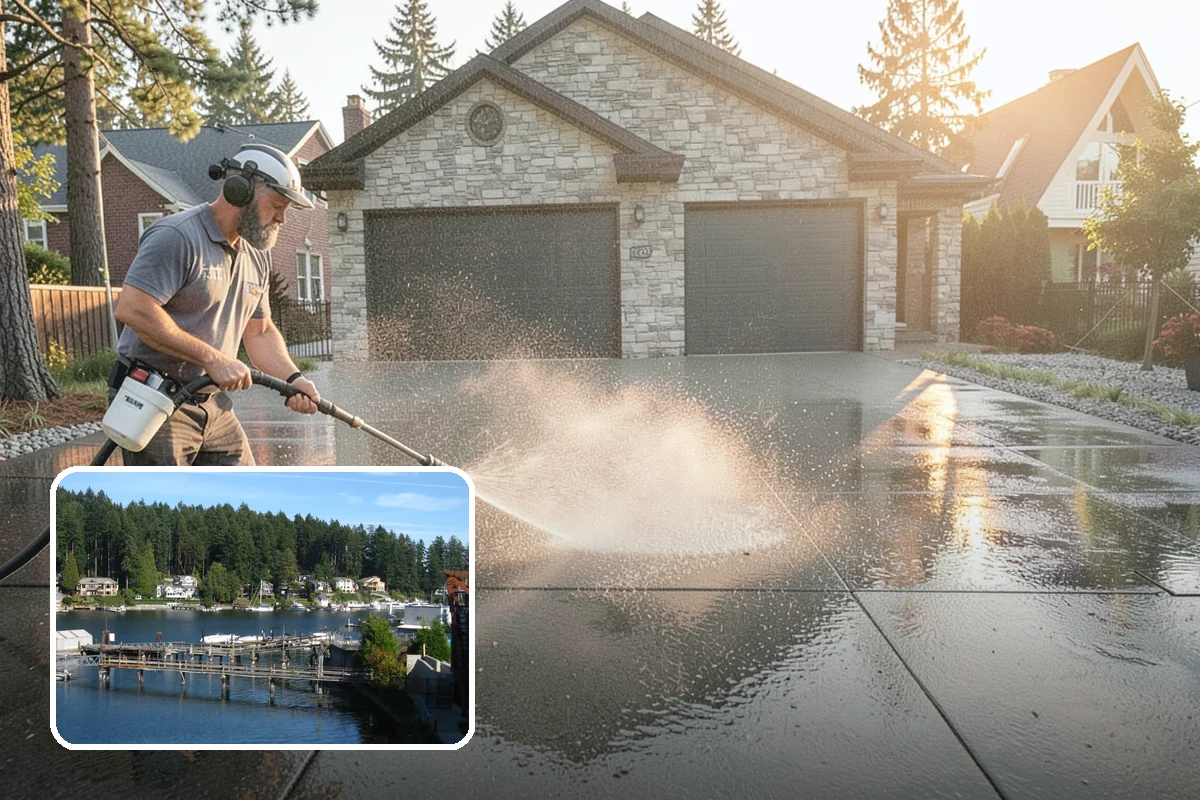 Masonry Restoration Cleaning in Gig Harbor, Pierce County, WA - Preserves fragile mortar and softened historic stone