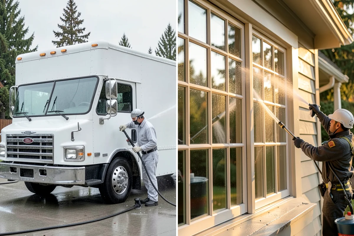 Masonry Restoration Cleaning in Gig Harbor, Pierce County, WA - Survey the masonry condition and test discreetly