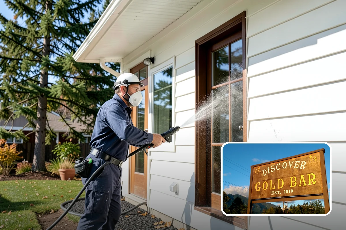 Masonry Restoration Cleaning in Gold Bar, Snohomish County, WA - Preserves fragile mortar and softened historic stone