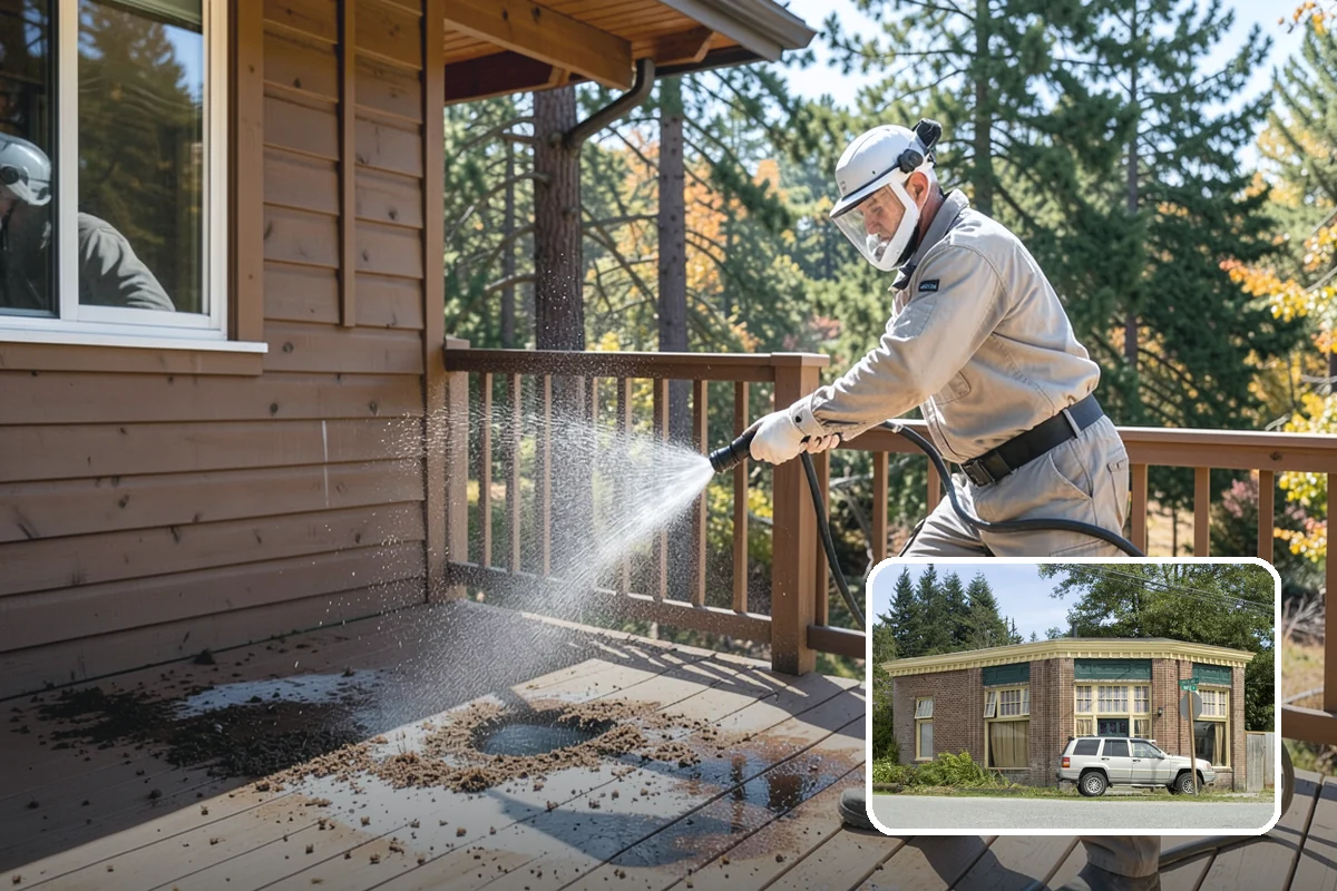 Masonry Restoration Cleaning in Hamilton, Skagit County, WA - Preserves fragile mortar and softened historic stone