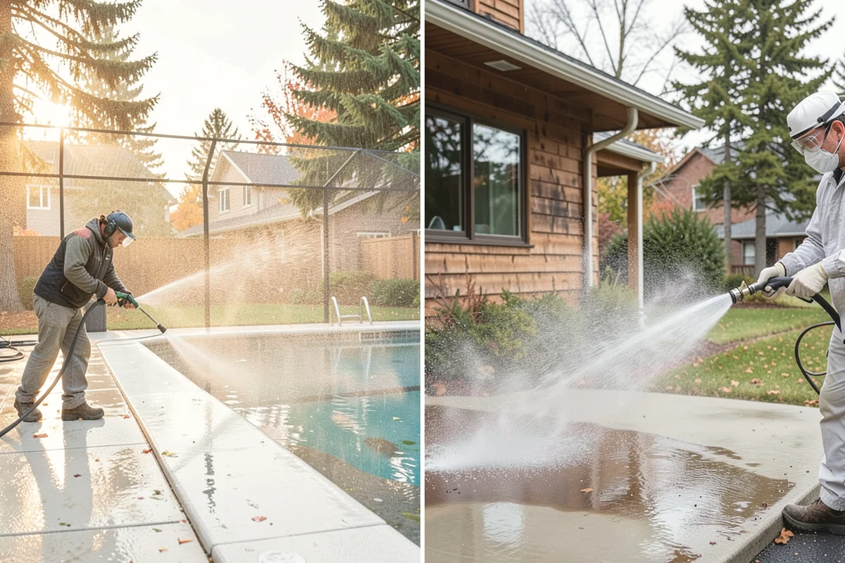 Masonry Restoration Cleaning in Issaquah, King County, WA - Survey the masonry condition and test discreetly