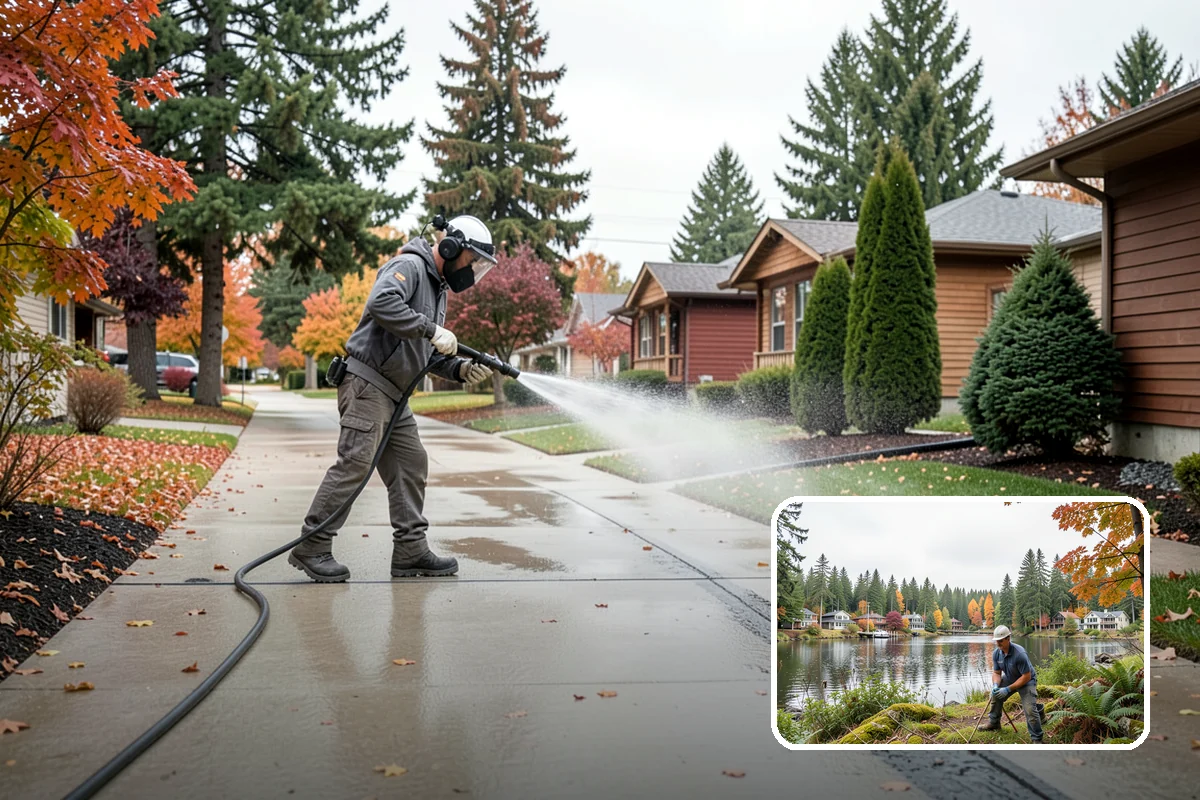 Masonry Restoration Cleaning in La Conner, Skagit County, WA - Preserves fragile mortar and softened historic stone