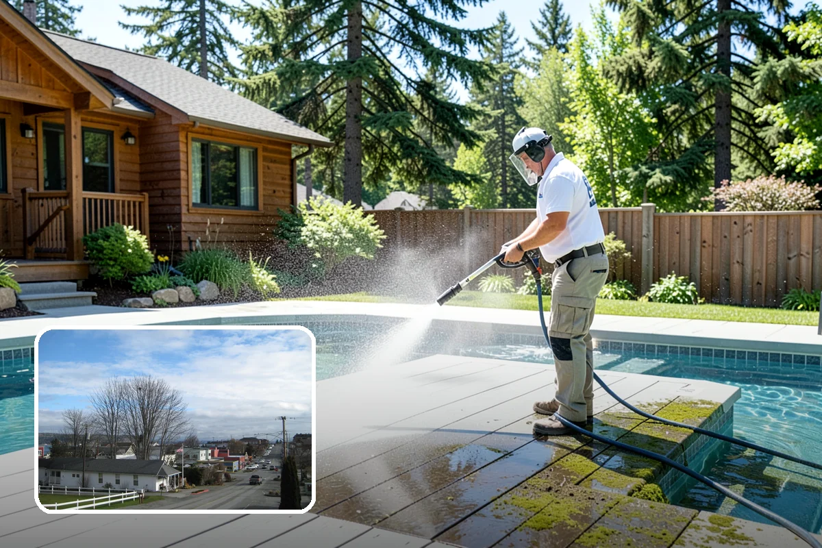 Masonry Restoration Cleaning in Langley, Island County, WA - Preserves fragile mortar and softened historic stone