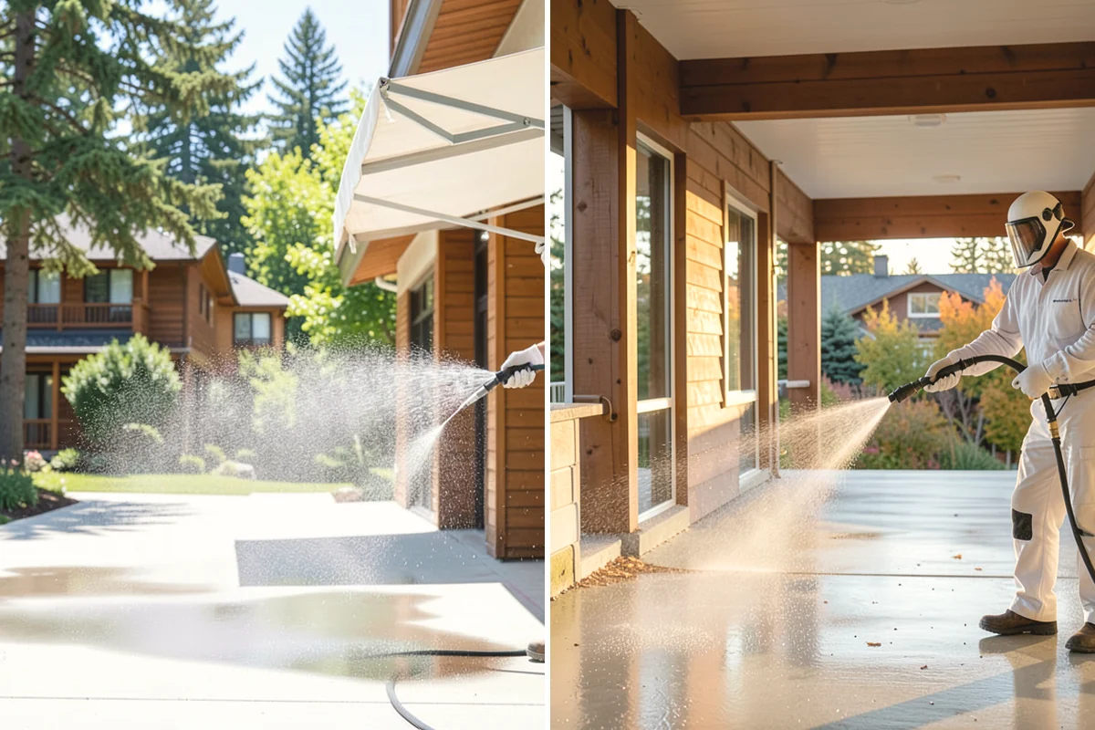Masonry Restoration Cleaning in Mercer Island, King County, WA - Survey the masonry condition and test discreetly