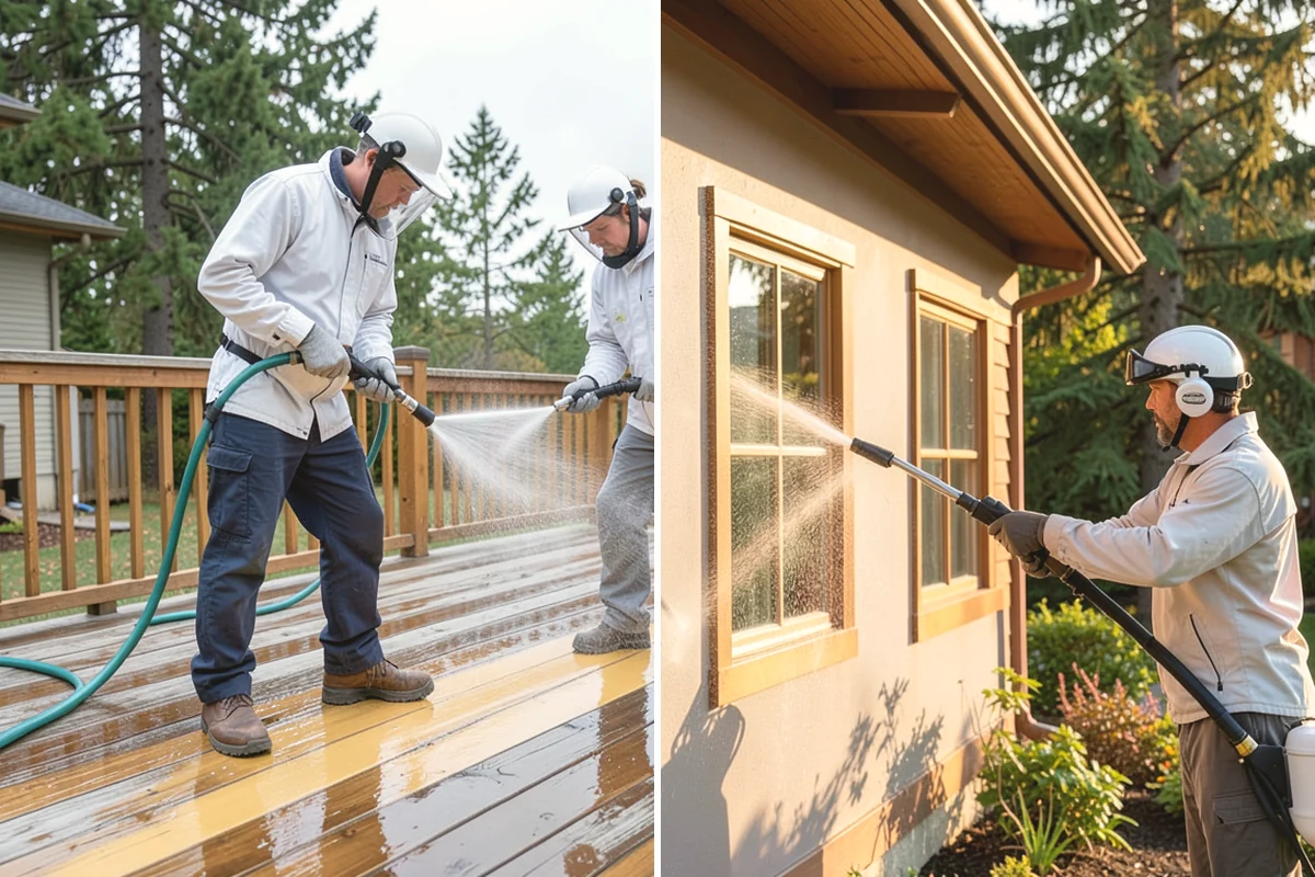Masonry Restoration Cleaning in Monroe, Snohomish County, WA - Survey the masonry condition and test discreetly