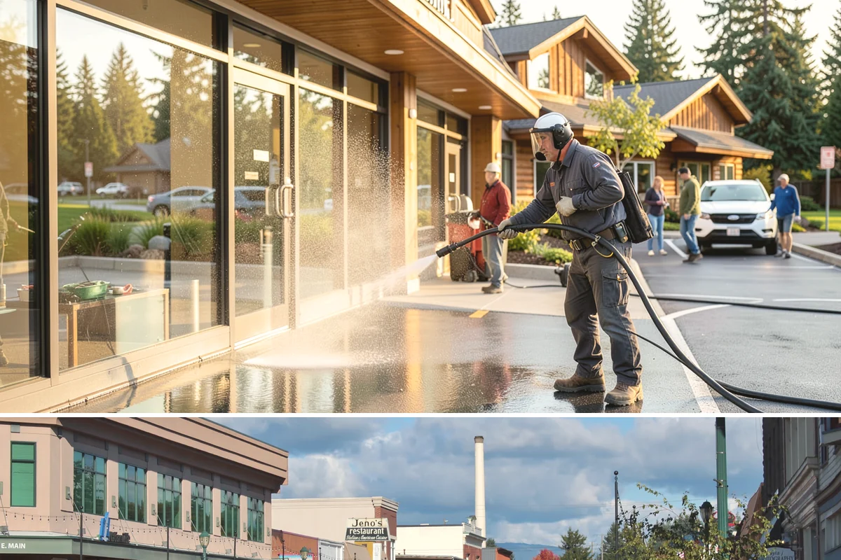 Masonry Restoration Cleaning in Monroe, Snohomish County, WA - A stable, dry summer stretch is safest for aged masonry, since saturated historic material is more vulnerable during any cleaning.