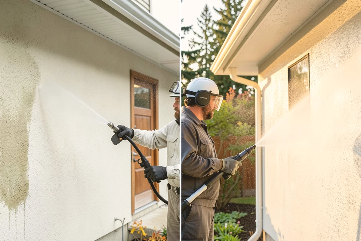 Masonry Restoration Cleaning in Newcastle, King County, WA - Survey the masonry condition and test discreetly