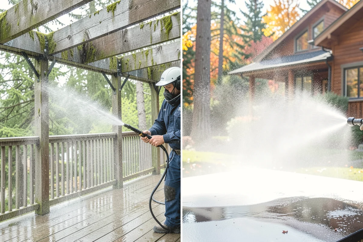 Masonry Restoration Cleaning in North Bend, King County, WA - Survey the masonry condition and test discreetly