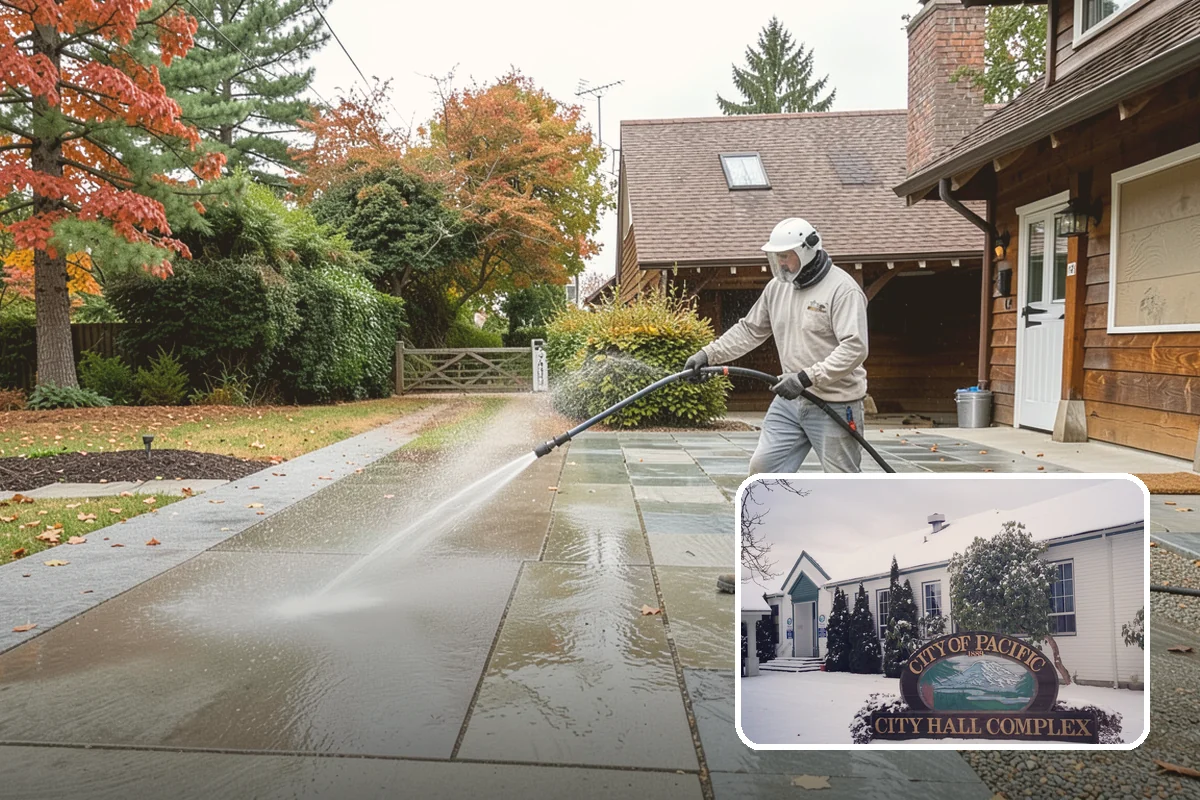 Masonry Restoration Cleaning in Pacific, King County, WA - Preserves fragile mortar and softened historic stone