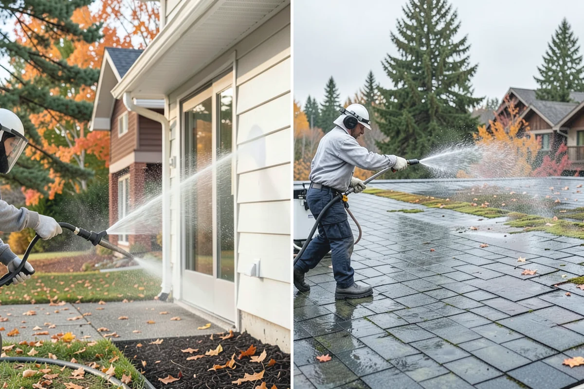 Masonry Restoration Cleaning in Renton, King County, WA - Survey the masonry condition and test discreetly