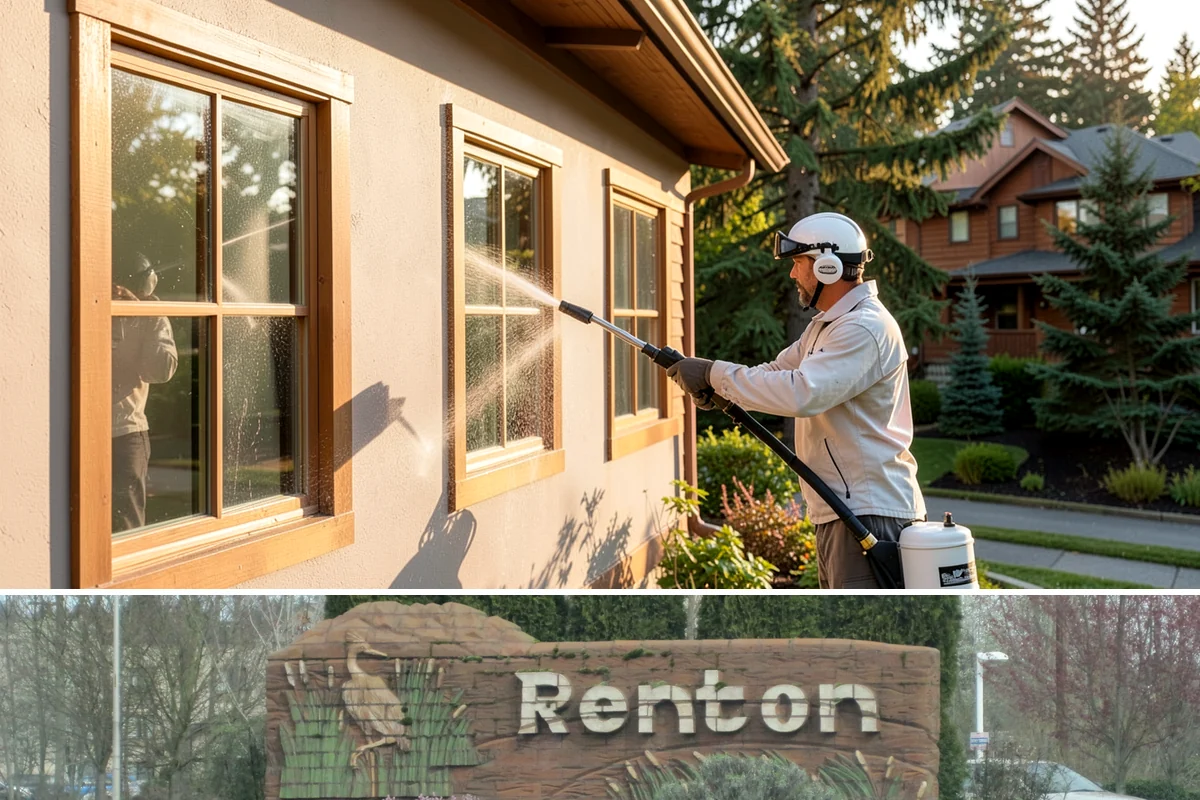 Masonry Restoration Cleaning in Renton, King County, WA - A stable, dry summer stretch is safest for aged masonry, since saturated historic material is more vulnerable during any cleaning.