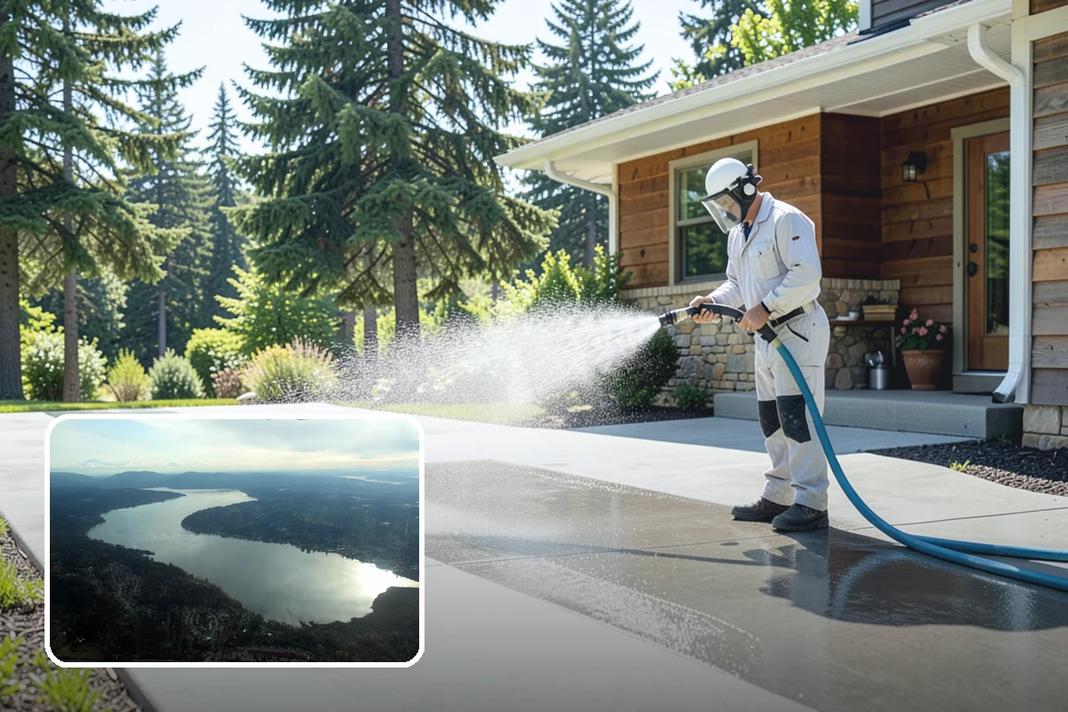 Masonry Restoration Cleaning in Sammamish, King County, WA - Preserves fragile mortar and softened historic stone