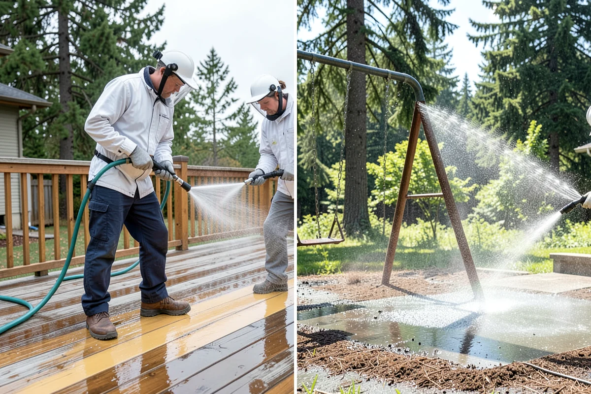 Masonry Restoration Cleaning in SeaTac, King County, WA - Survey the masonry condition and test discreetly
