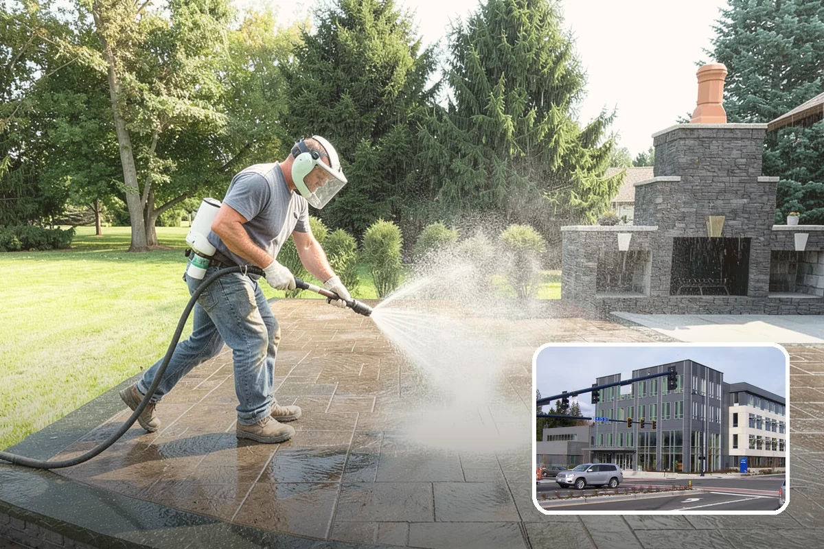 Masonry Restoration Cleaning in Shoreline, King County, WA - Preserves fragile mortar and softened historic stone
