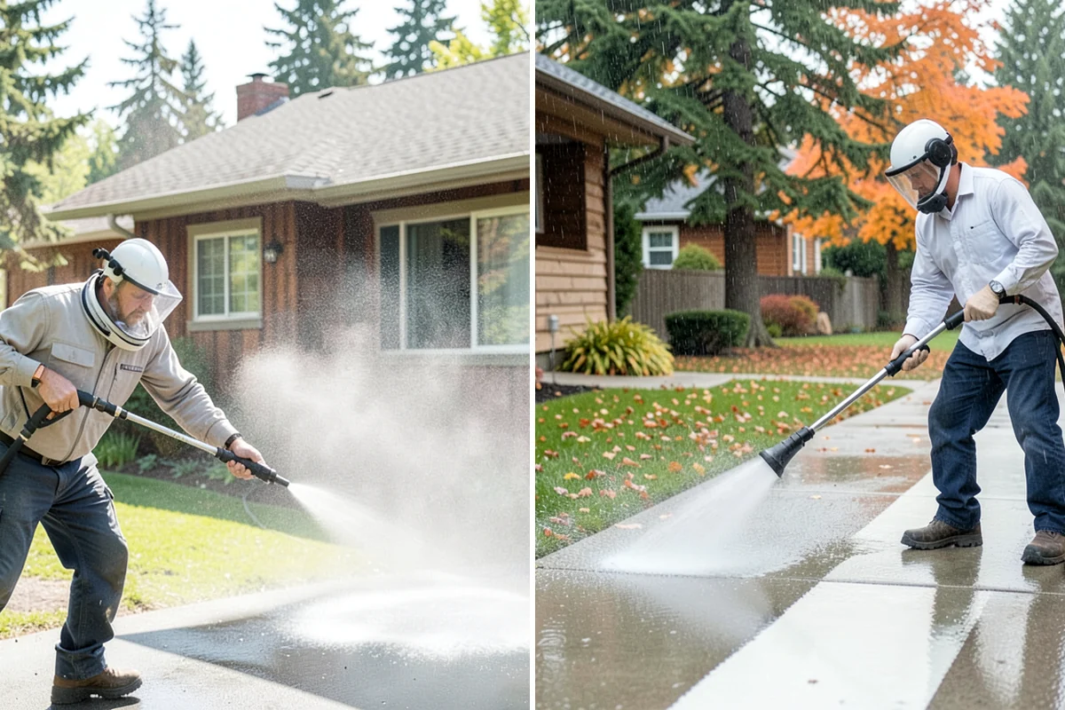 Masonry Restoration Cleaning in Snoqualmie, King County, WA - Survey the masonry condition and test discreetly