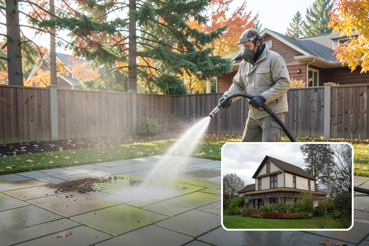 Masonry Restoration Cleaning in Sumner, Pierce County, WA - Preserves fragile mortar and softened historic stone