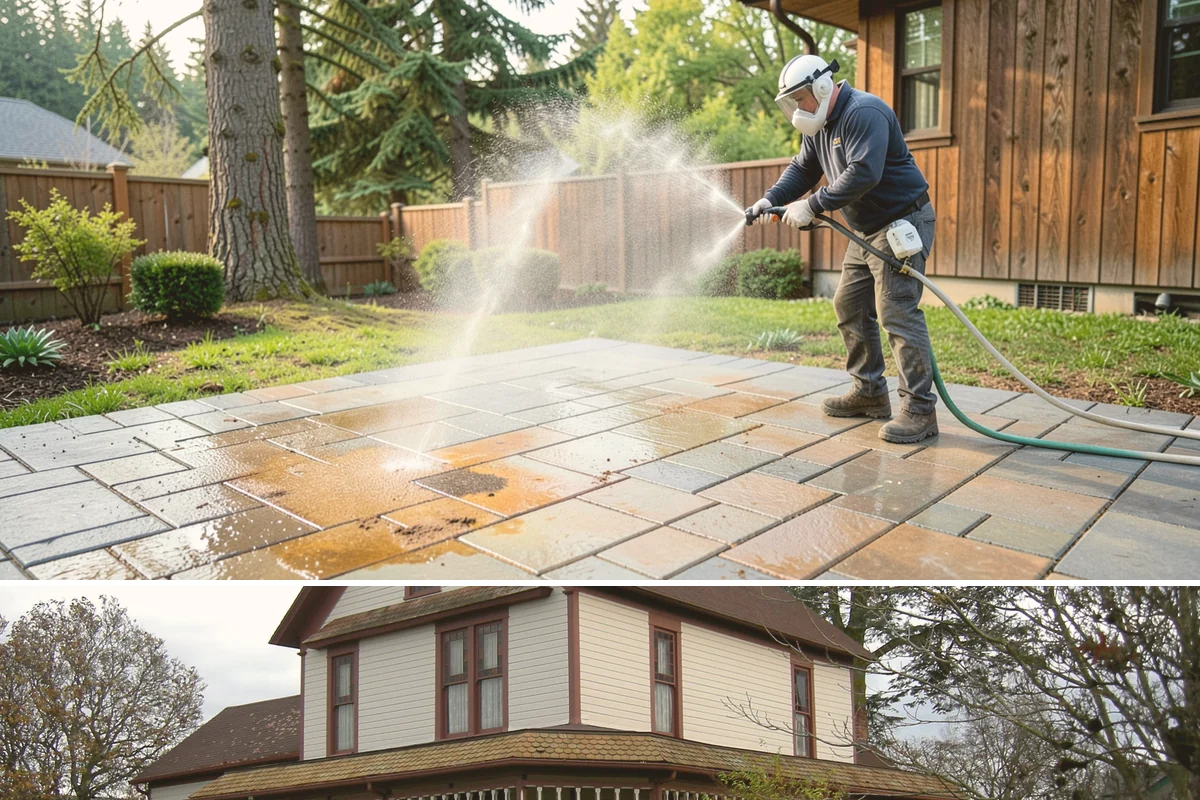 Masonry Restoration Cleaning in Sumner, Pierce County, WA - A stable, dry summer stretch is safest for aged masonry, since saturated historic material is more vulnerable during any cleaning.