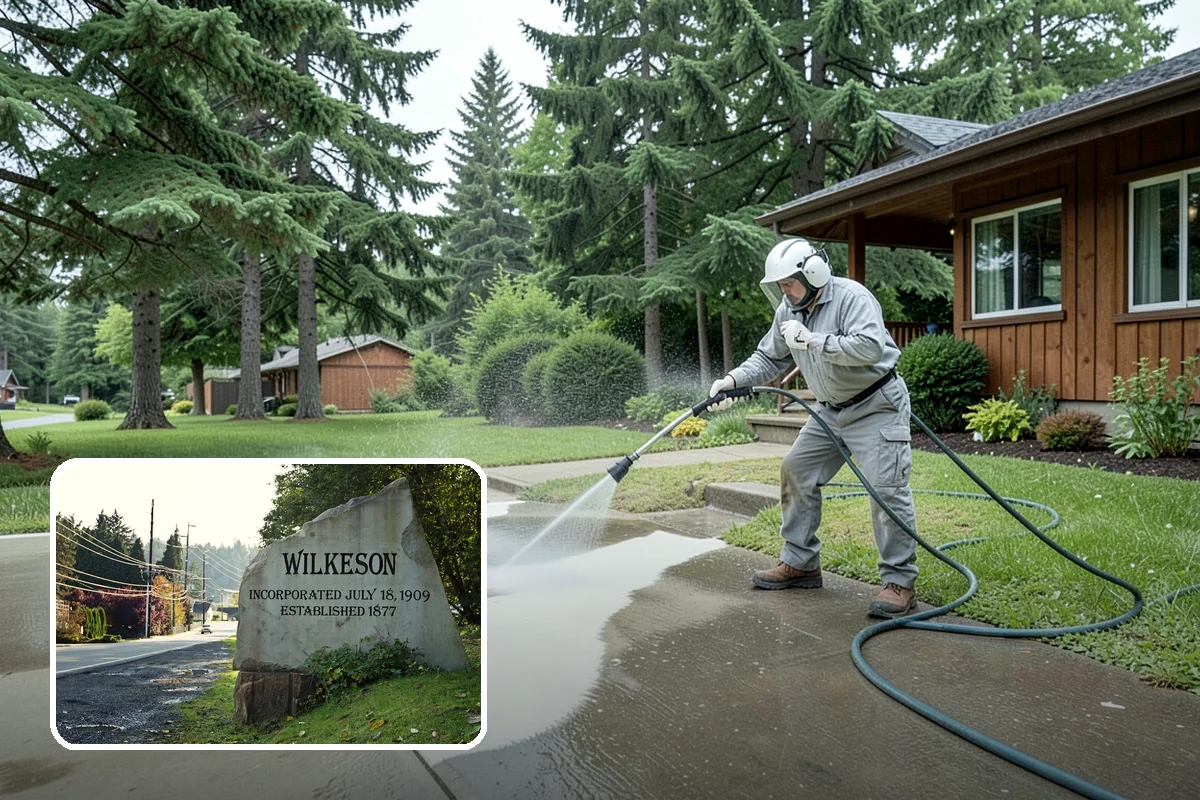 Masonry Restoration Cleaning in Wilkeson, Pierce County, WA - Preserves fragile mortar and softened historic stone