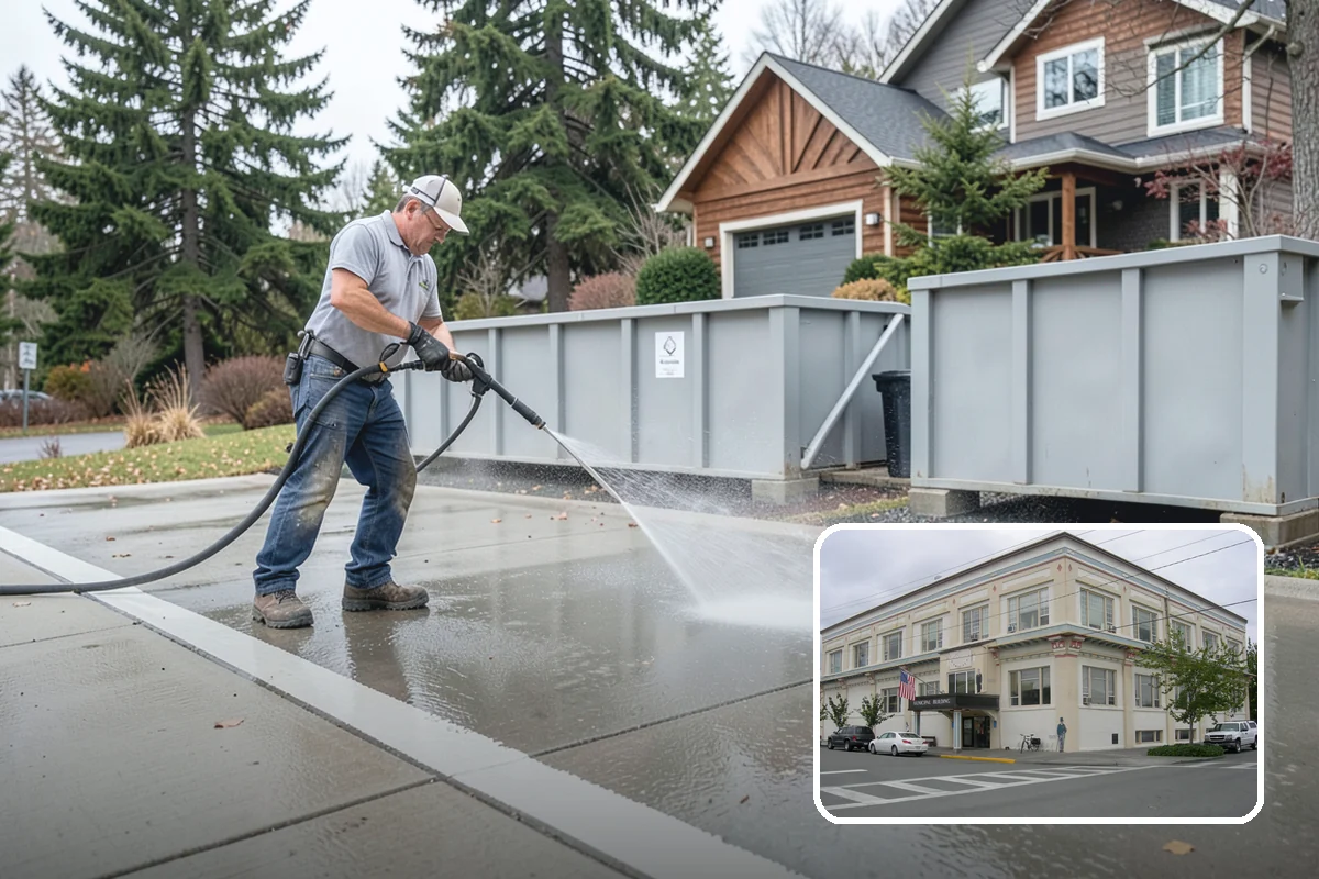 Medical Facility Exterior Cleaning in Anacortes, Skagit County, WA - Delivers a visibly clean, sanitary entrance that reassures patients