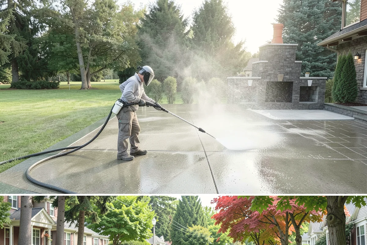 Medical Facility Exterior Cleaning in Beaux Arts Village, King County, WA - Twice a year, ideally in spring and fall, keeps a medical exterior consistently clean given the Northwest's long damp seasons.