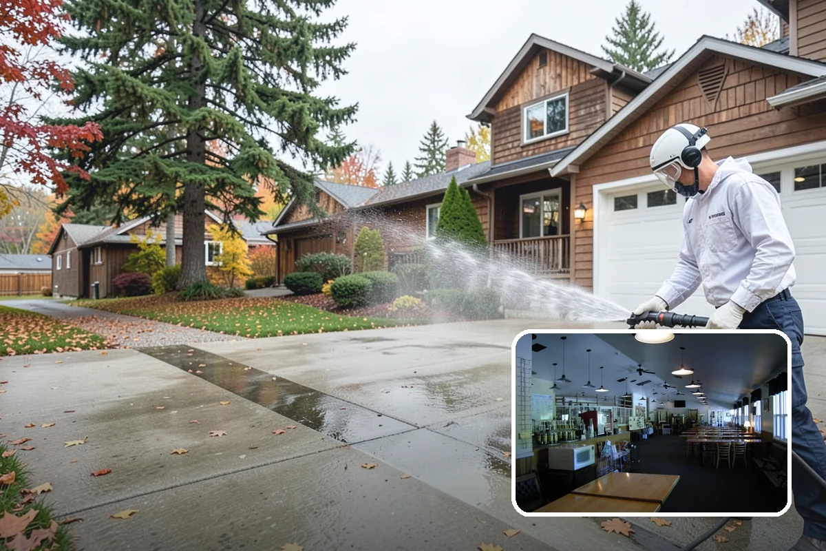 Medical Facility Exterior Cleaning in Black Diamond, King County, WA - Delivers a visibly clean, sanitary entrance that reassures patients