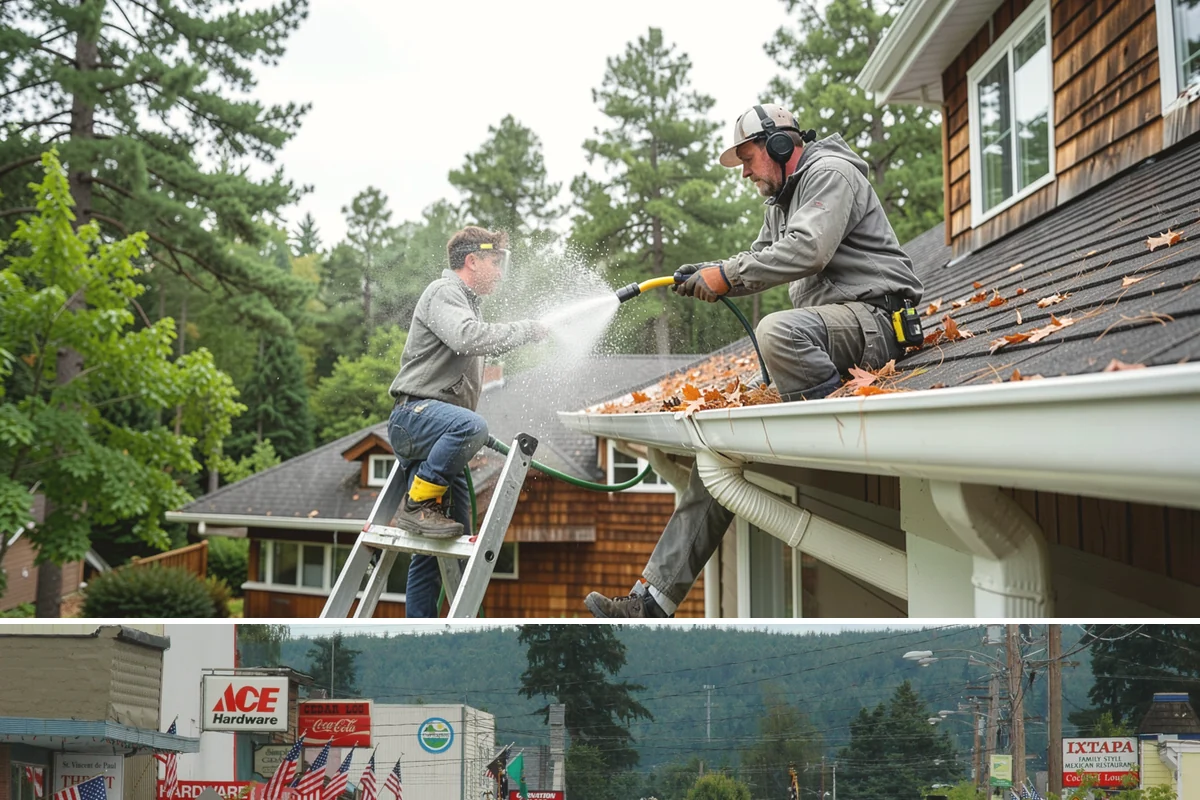 Medical Facility Exterior Cleaning in Carnation, King County, WA - Twice a year, ideally in spring and fall, keeps a medical exterior consistently clean given the Northwest's long damp seasons.