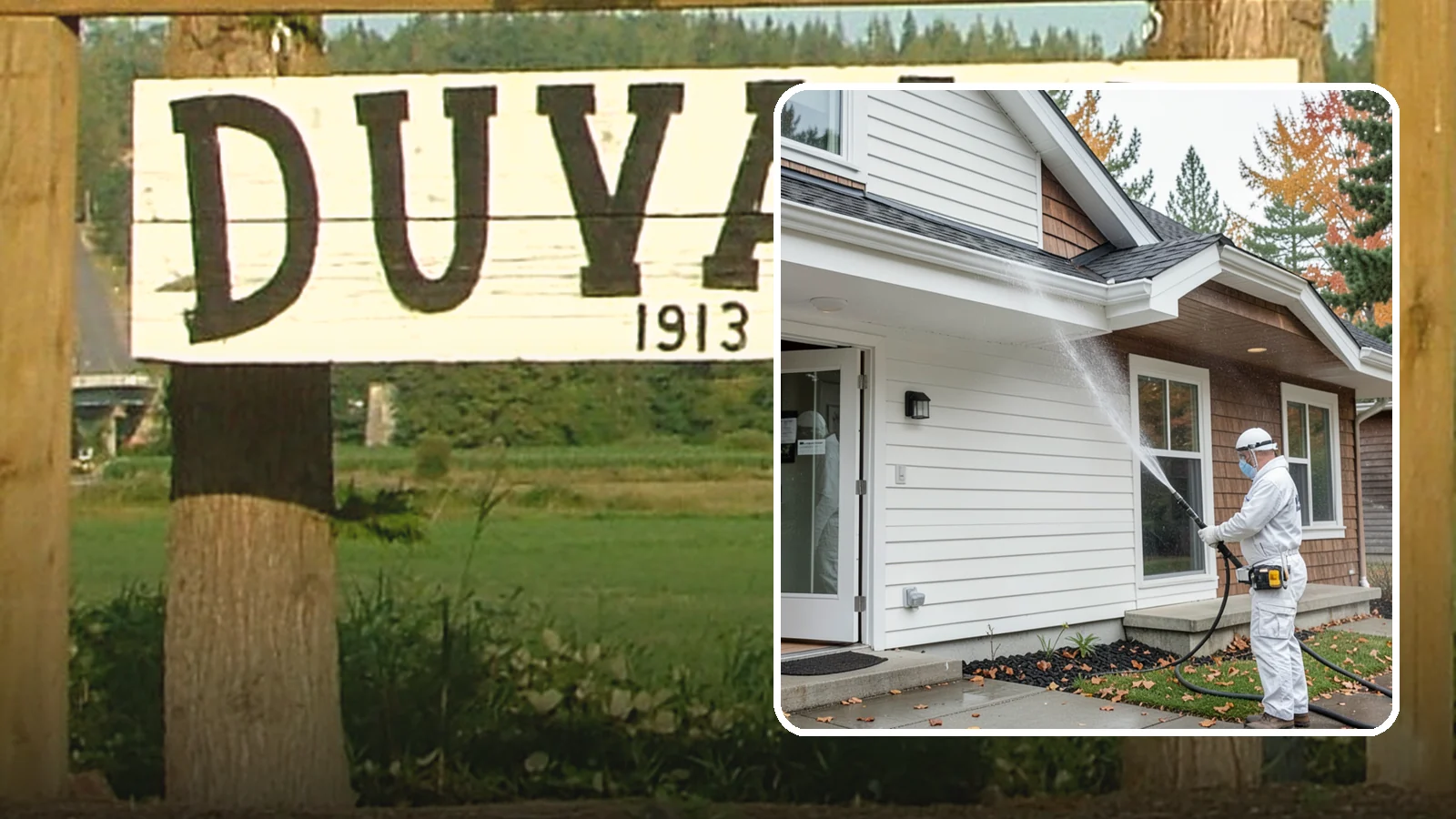 Medical Facility Exterior Cleaning in Duvall, King County, WA - Sanitizing exterior wash for clinics and medical offices that removes biofilm, mildew, and grime from entrances, walkways, and...