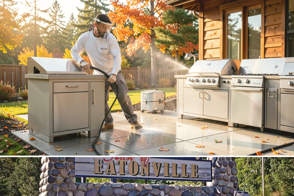 Medical Facility Exterior Cleaning in Eatonville, Pierce County, WA - Twice a year, ideally in spring and fall, keeps a medical exterior consistently clean given the Northwest's long damp seasons.