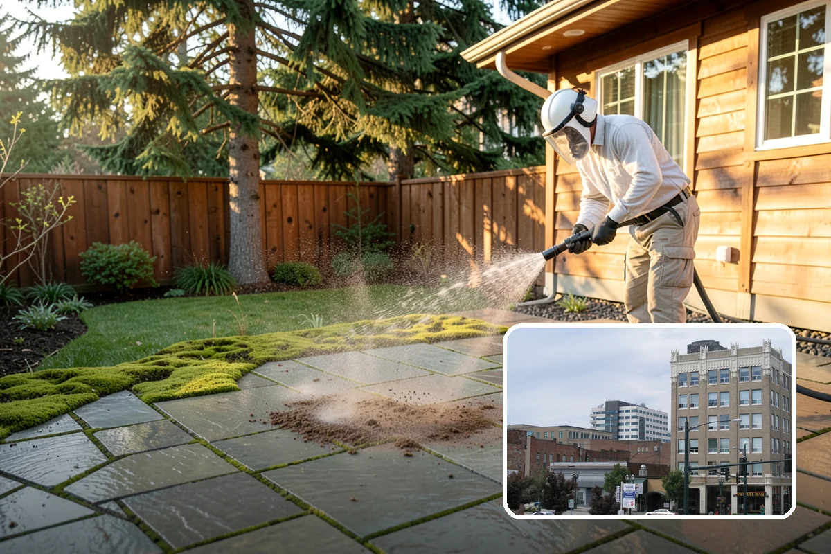 Medical Facility Exterior Cleaning in Everett, Snohomish County, WA - Delivers a visibly clean, sanitary entrance that reassures patients