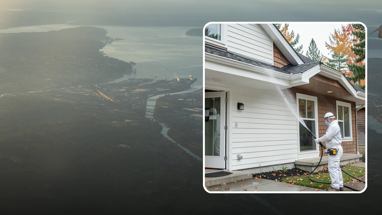 Medical Facility Exterior Cleaning in Fife, Pierce County, WA - Sanitizing exterior wash for clinics and medical offices that removes biofilm, mildew, and grime from entrances, walkways, and...