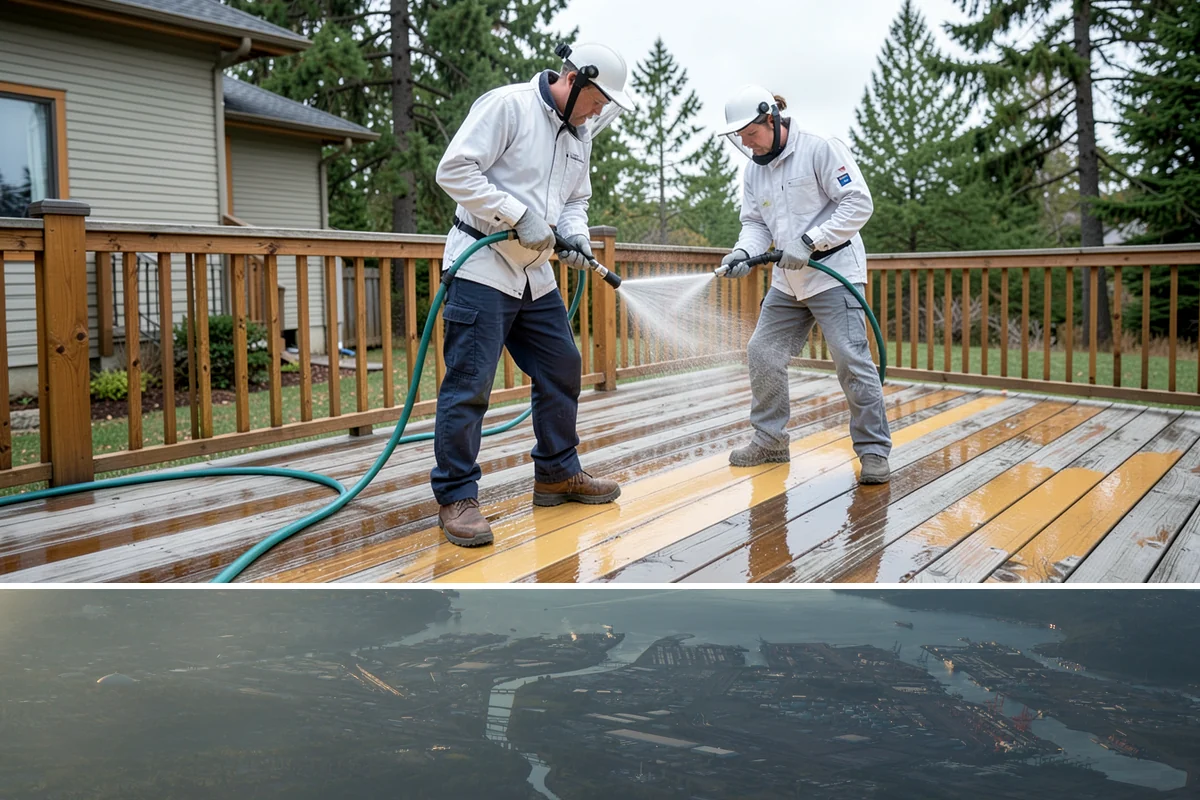 Medical Facility Exterior Cleaning in Fife, Pierce County, WA - Twice a year, ideally in spring and fall, keeps a medical exterior consistently clean given the Northwest's long damp seasons.