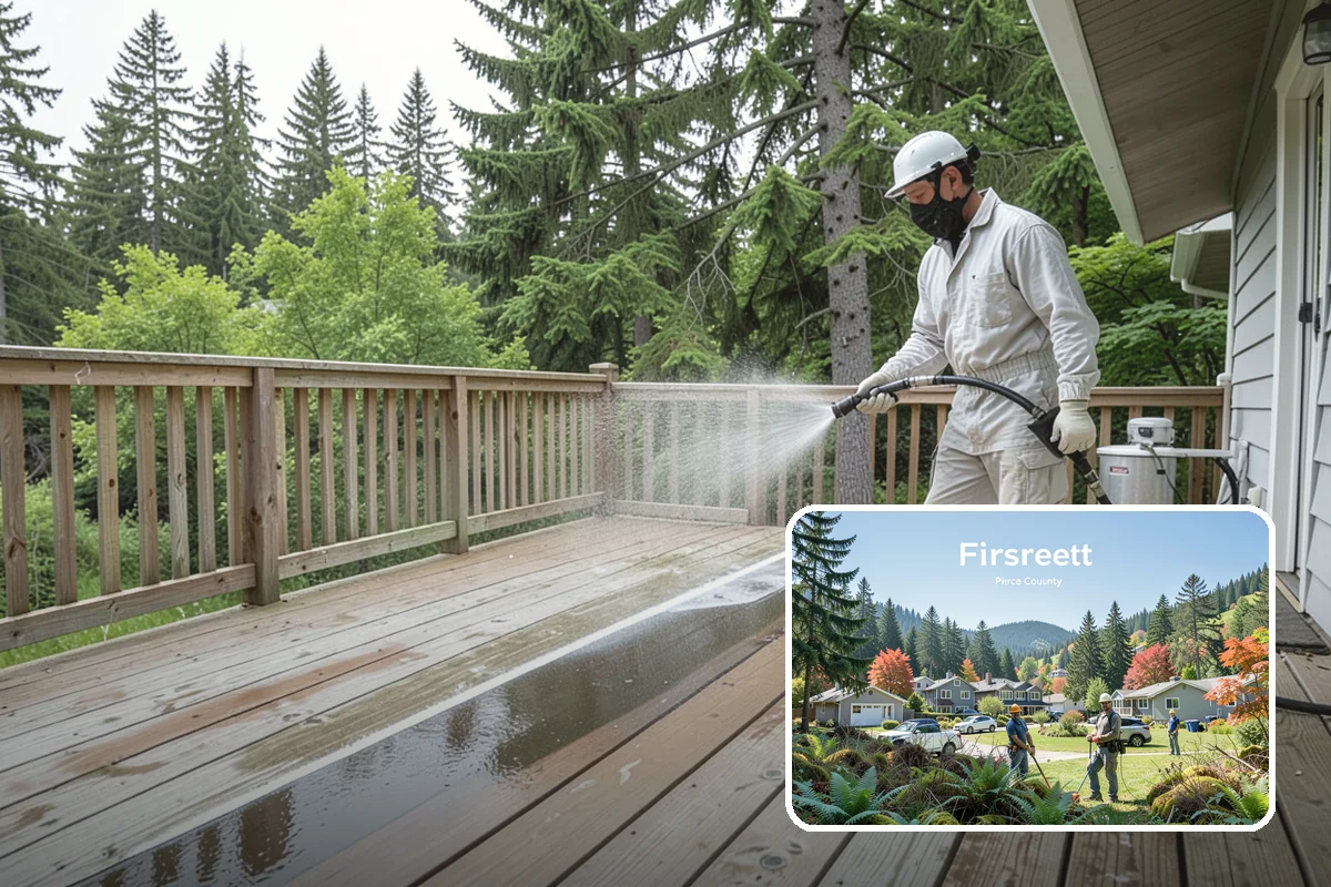 Medical Facility Exterior Cleaning in Fircrest, Pierce County, WA - Delivers a visibly clean, sanitary entrance that reassures patients