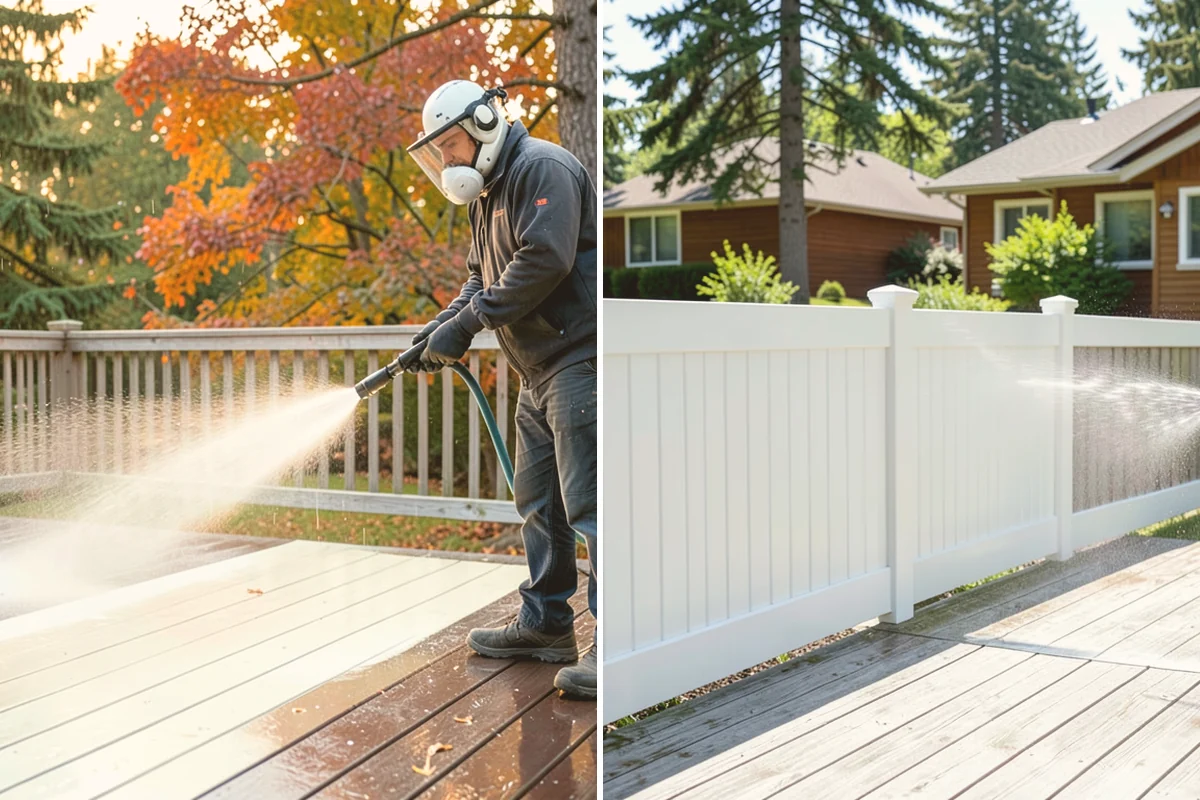 Medical Facility Exterior Cleaning in Index, Snohomish County, WA - Cordon off work zones and protect landscaping and entry mats
