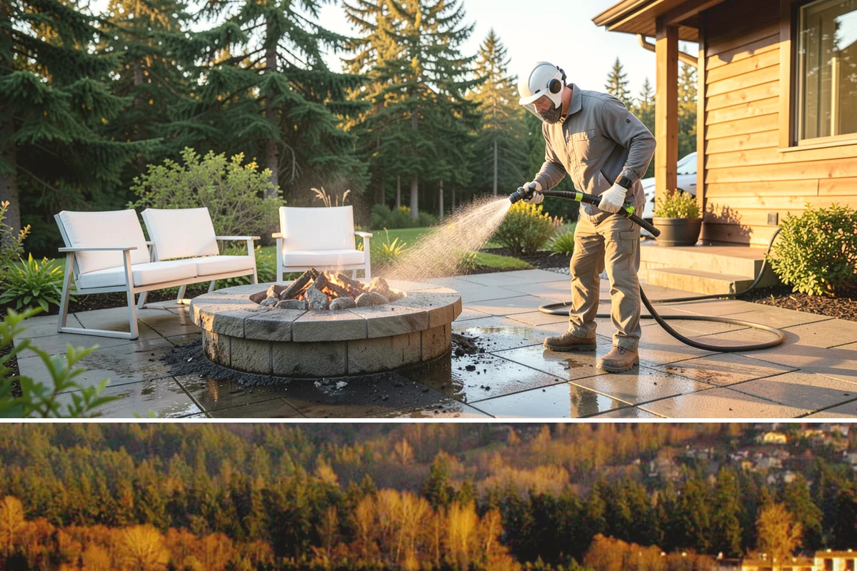 Medical Facility Exterior Cleaning in Kenmore, King County, WA - Twice a year, ideally in spring and fall, keeps a medical exterior consistently clean given the Northwest's long damp seasons.
