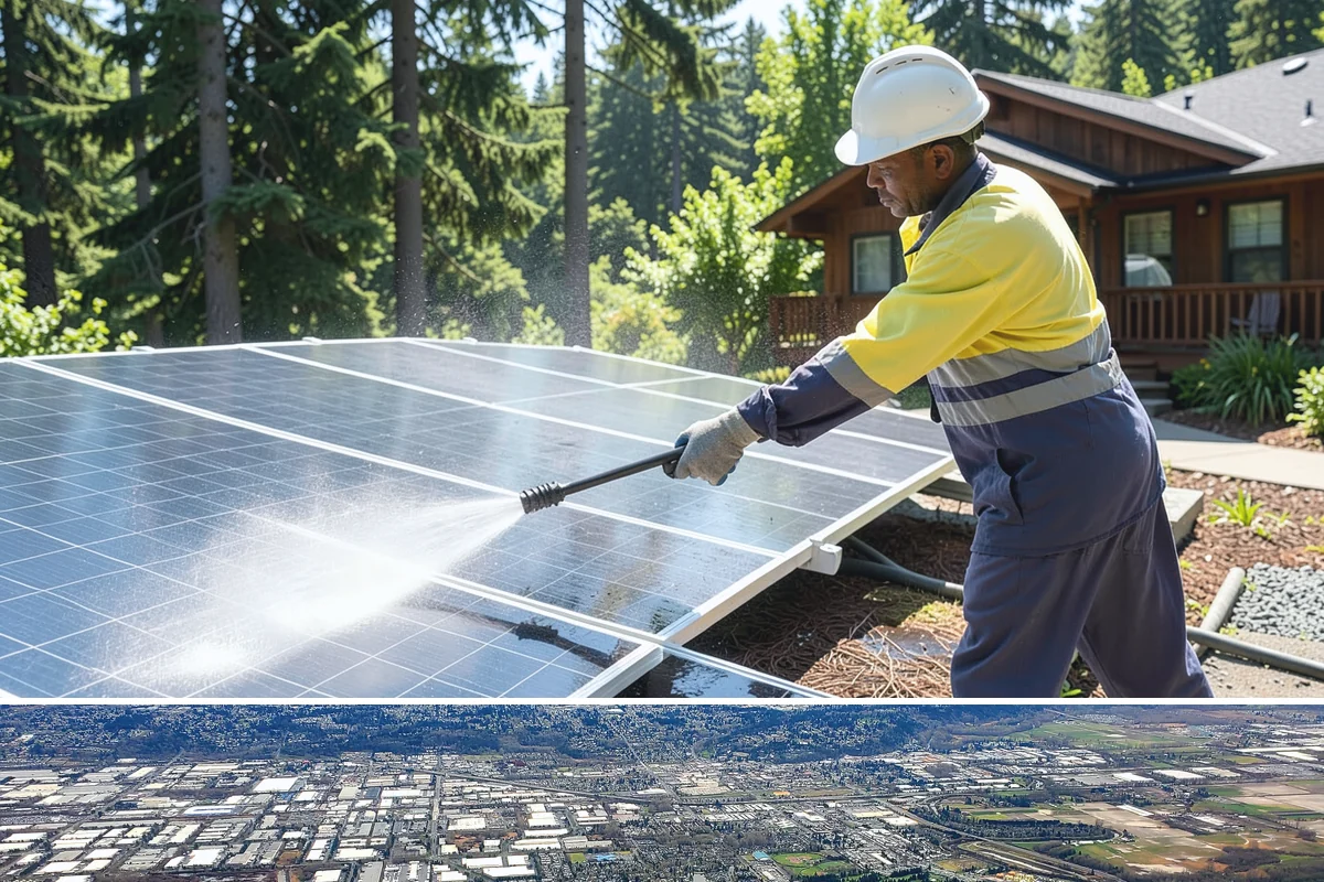 Medical Facility Exterior Cleaning in Kent, King County, WA - Twice a year, ideally in spring and fall, keeps a medical exterior consistently clean given the Northwest's long damp seasons.