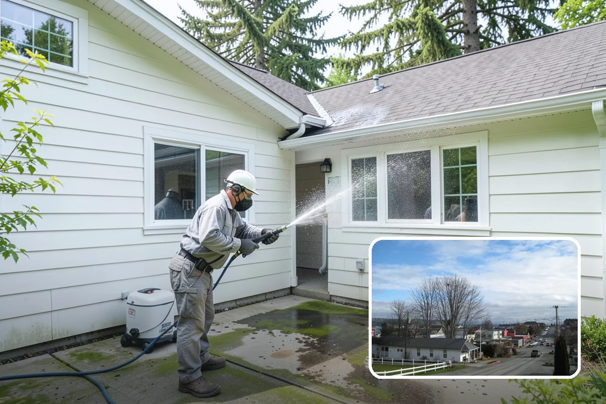 Medical Facility Exterior Cleaning in Langley, Island County, WA - Delivers a visibly clean, sanitary entrance that reassures patients