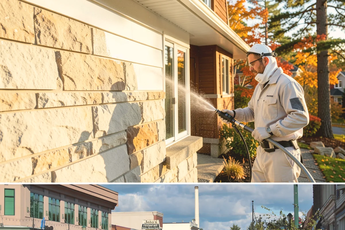 Medical Facility Exterior Cleaning in Monroe, Snohomish County, WA - Twice a year, ideally in spring and fall, keeps a medical exterior consistently clean given the Northwest's long damp seasons.