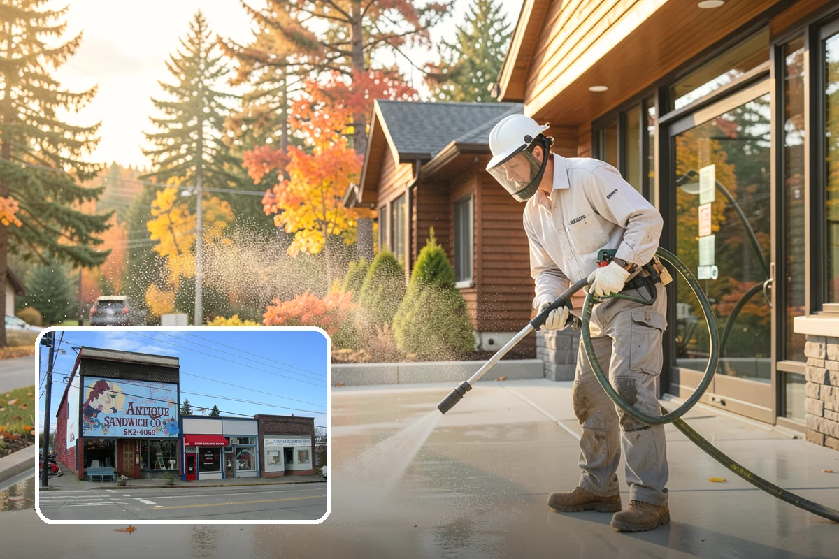 Medical Facility Exterior Cleaning in Ruston, Pierce County, WA - Delivers a visibly clean, sanitary entrance that reassures patients