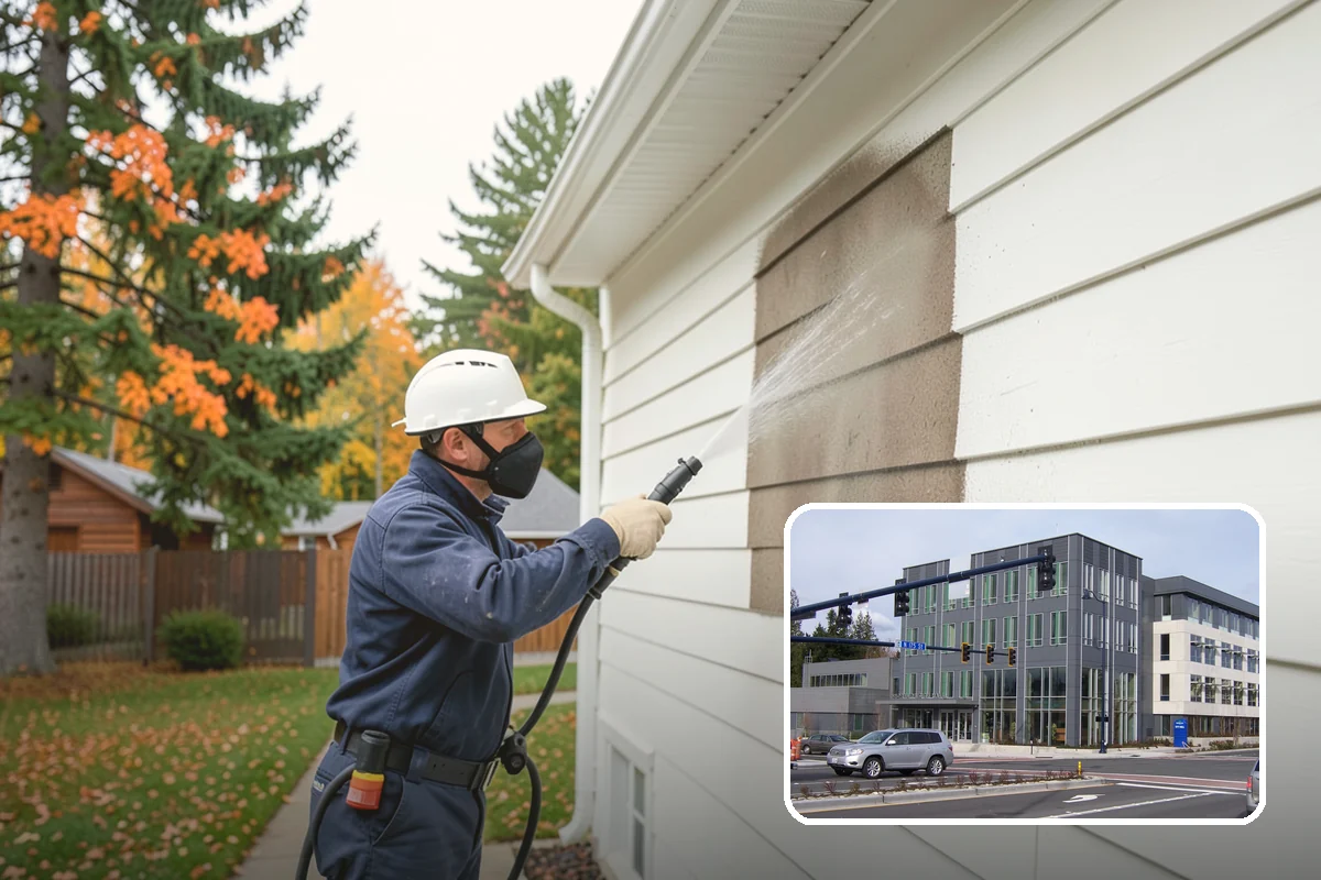 Medical Facility Exterior Cleaning in Shoreline, King County, WA - Delivers a visibly clean, sanitary entrance that reassures patients