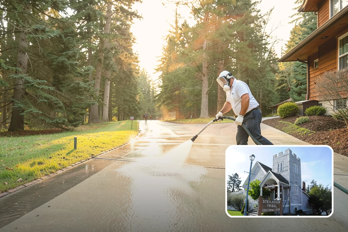 Medical Facility Exterior Cleaning in Steilacoom, Pierce County, WA - Delivers a visibly clean, sanitary entrance that reassures patients