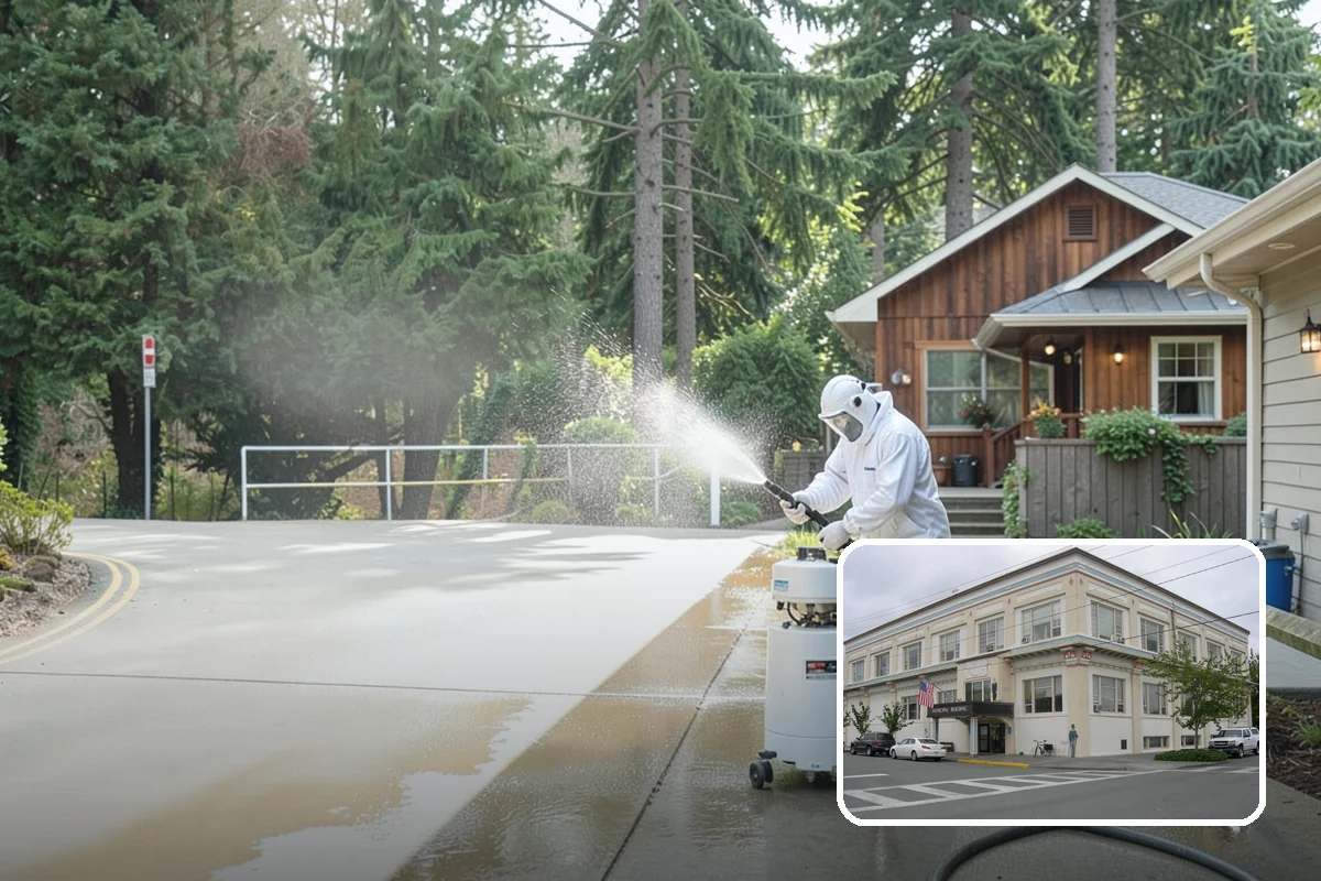Metal Cleaning in Anacortes, Skagit County, WA - Lifts grime and oxidation film from exterior metal