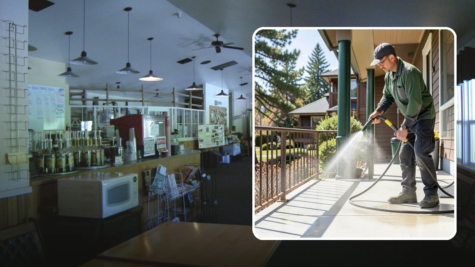 Metal Cleaning in Black Diamond, King County, WA - Gentle cleaning of exterior metal surfaces and railings that removes grime, oxidation film, and staining without scratching.