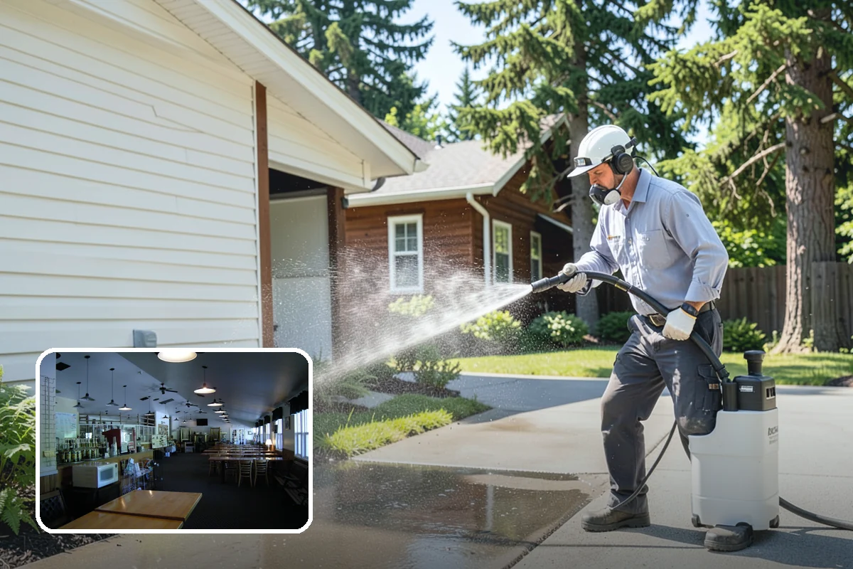 Metal Cleaning in Black Diamond, King County, WA - Lifts grime and oxidation film from exterior metal