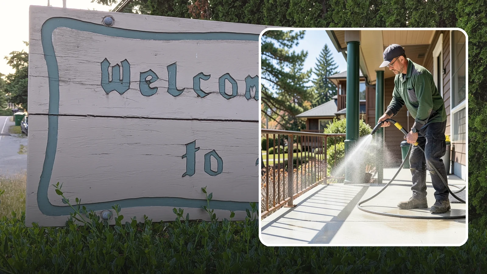 Metal Cleaning in Brier, Snohomish County, WA - Gentle cleaning of exterior metal surfaces and railings that removes grime, oxidation film, and staining without scratching.
