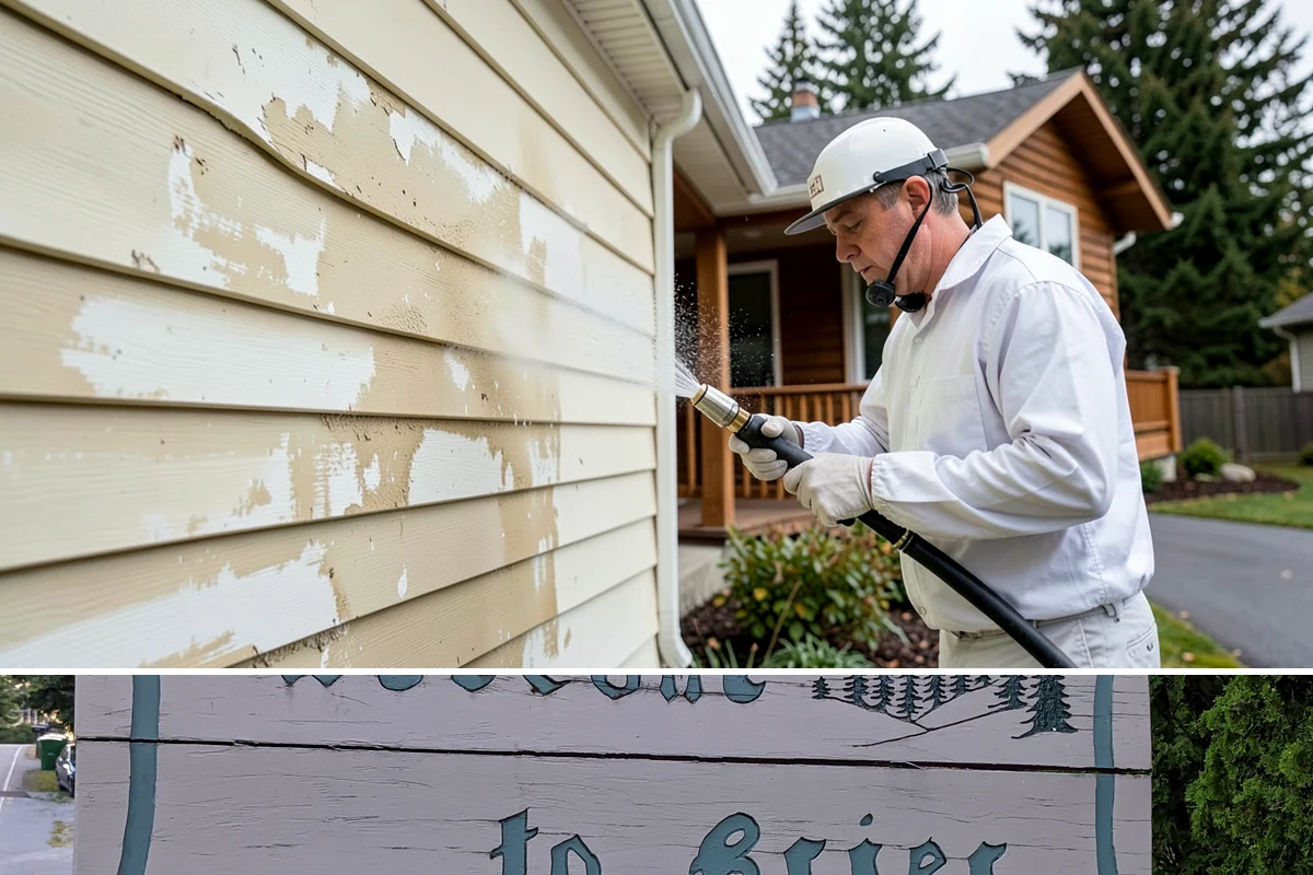 Metal Cleaning in Brier, Snohomish County, WA - Clean exterior metal in late spring to remove the film that builds through the damp winter and to slow seasonal corrosion.