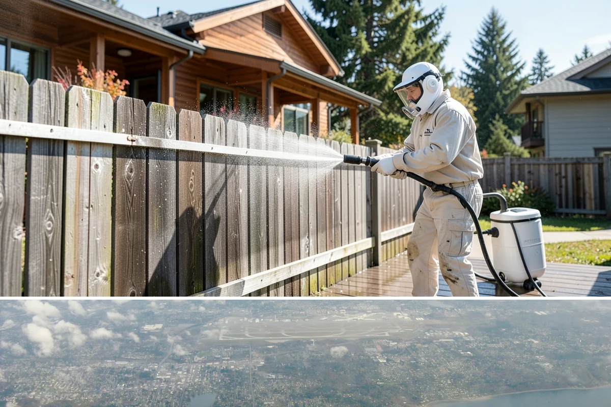 Metal Cleaning in Burien, King County, WA - Clean exterior metal in late spring to remove the film that builds through the damp winter and to slow seasonal corrosion.