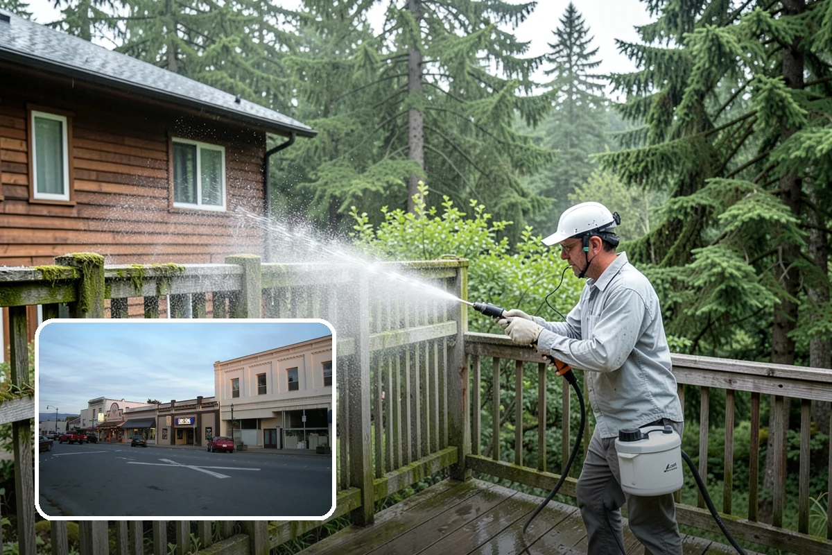 Metal Cleaning in Burlington, Skagit County, WA - Lifts grime and oxidation film from exterior metal
