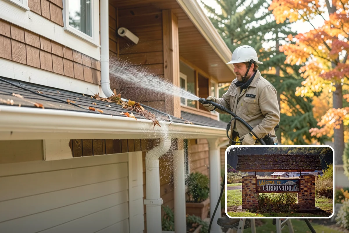 Metal Cleaning in Carbonado, Pierce County, WA - Lifts grime and oxidation film from exterior metal