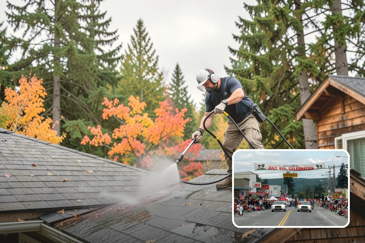 Metal Cleaning in Carnation, King County, WA - Lifts grime and oxidation film from exterior metal